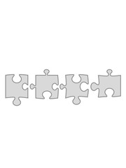 4 teile puzzle liebe teil puzzlespiel puzzleteil puzzlestück puzzeln form logo spaß bild design cool umriss hobby