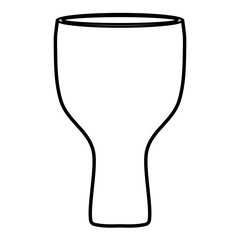 beer glass isolated icon