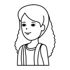 beautiful woman avatar character
