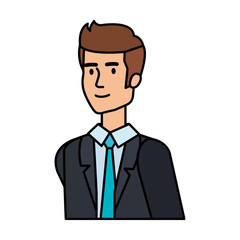 young businessman avatar character