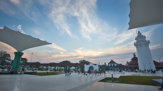 Golden Hour Old Mosque Bantam