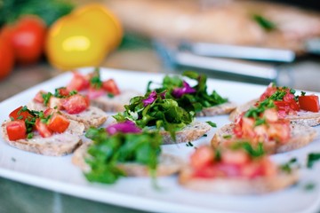 Farmers Market Appetizer Samples