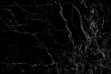 black marble pattern texture natural background.