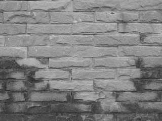 old brick wall background,black and white