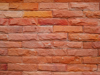 old red brick wall background