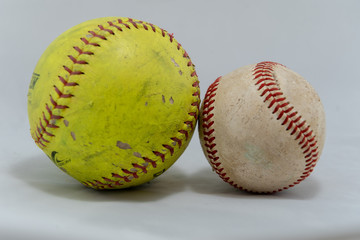 baseball and softball
