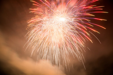 Obraz premium Fire work in celebrate event
