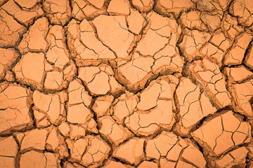 Crack earth/Crack soil on dry season/Global worming effect
