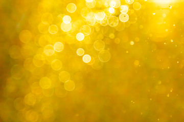 Luxury abstract golden bokeh