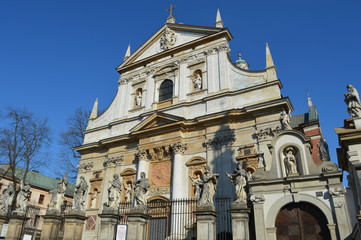 Kraków Kościół Świętych Apostołów Piotra i Pawła