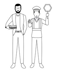 Jobs and professional workers