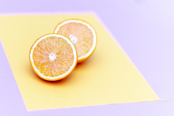 Two pink and blue period menstrual cup on a pink background. Concept of women's health, hygienic means of protection, menstruation, ecology of the planet.
