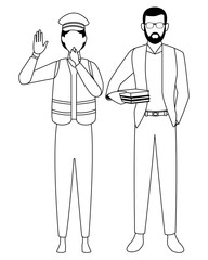 Jobs and professional workers