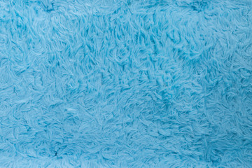 Beautiful sparkling artificial blue fur texture