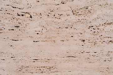 detail of a limestone facade