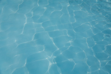 Fototapeta na wymiar pool water reflecting