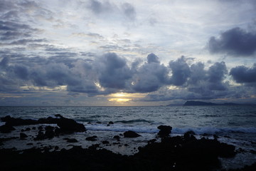 Obraz premium vast oceans and beautiful cloudsvast oceans and beautiful clouds