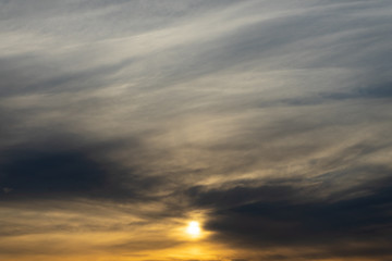 夕焼け空