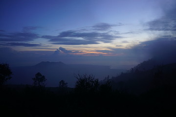 morning on a mountain