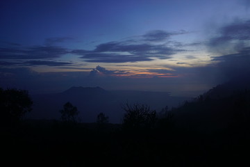morning on a mountain
