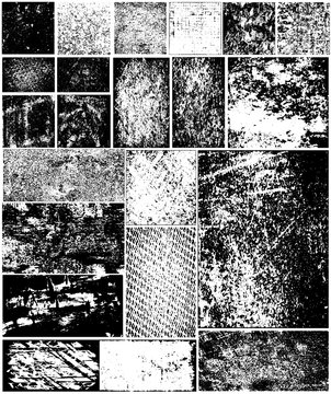Large collection of grunge textures