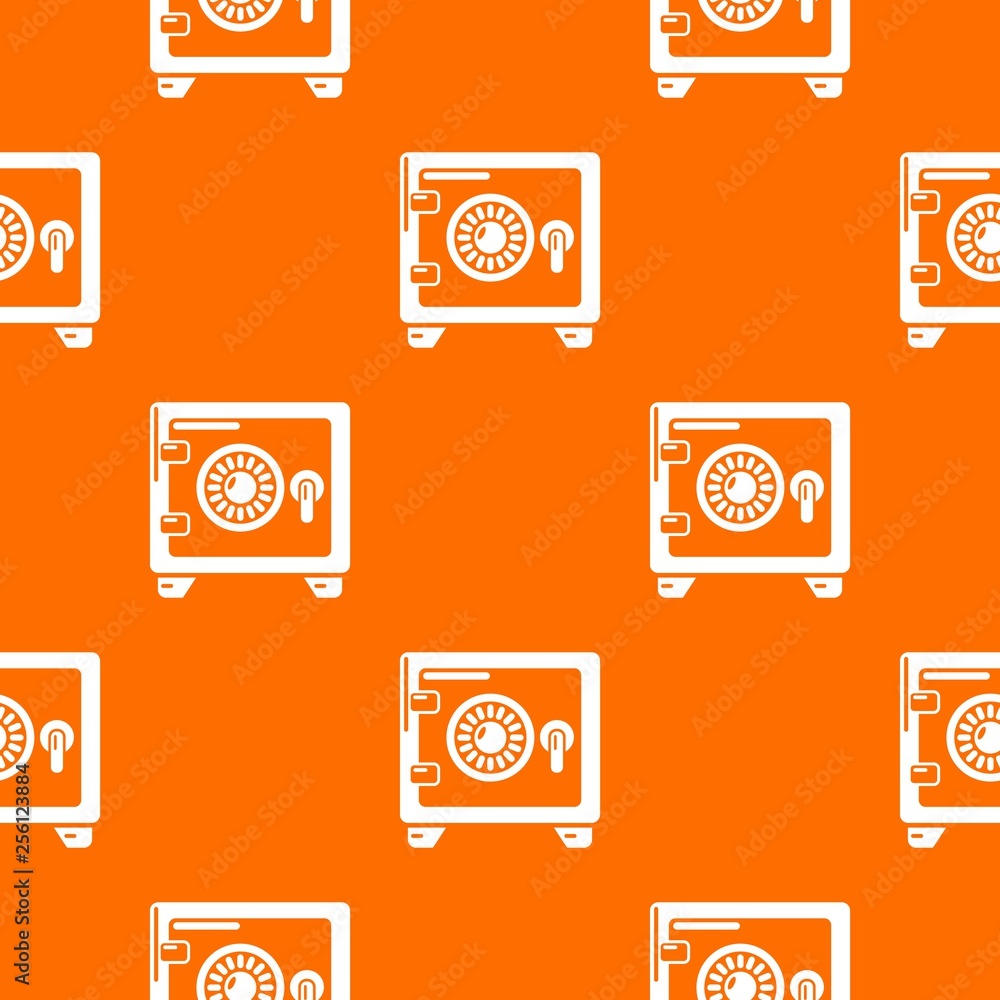 Aufkleber safe pattern vector orange for any web design best