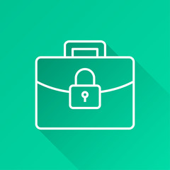 Data security - vector icon for graphic and web design.