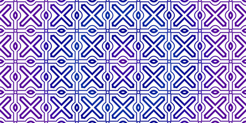 Bright And Colorful Backgrounds Or Digital Papers. Backdrop. Vector Illustration. For Design, Wallpaper, Fashion, Print. Seamless Pattern With Abstract Geometric Style. Blue purple gradient