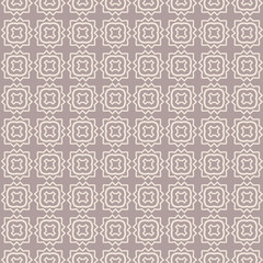 bstract Vector Paper With Seamless Patterns Of Lines, Geometric Shapes. Light brown color