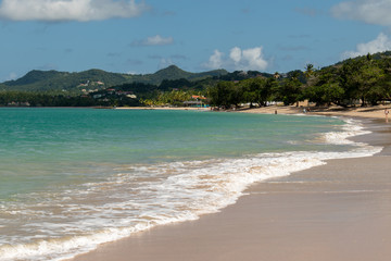 Shoreline in the Caribbean