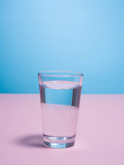 Glass of water.