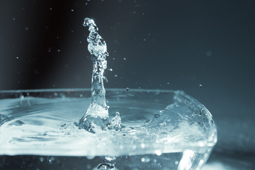 Water droplet background