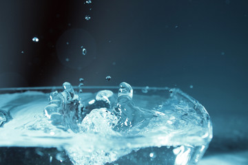 Water droplet background