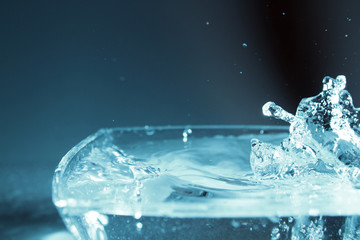 Water droplet background