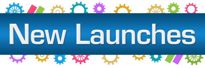 New Launches Colorful Gears Top Bottom Horizontal 