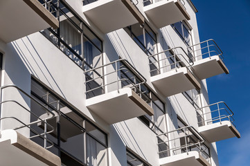 Bauhaus Dessau Balkone 