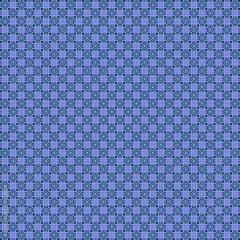 Poster old ethnic java pattern vector background