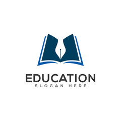 education, graduation logo design template