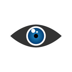 eye vector design template