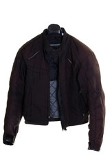Outfit of Biker black jacket for man motorbike
