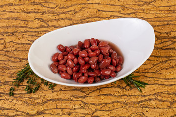 Baked red kidney