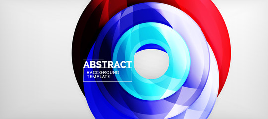 Obraz premium Modern geometrical abstract background, vector design