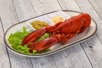 Luxury Lobster with sauce