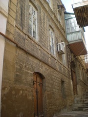 Baku City; Azerbaijan new images in the spring of May 20, 2009. Real situations of existing buildings. Extreme photos of different variants. 