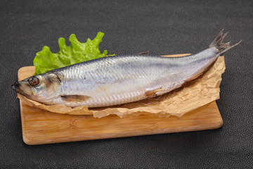 Salted herring fish