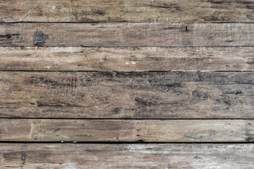 Obraz premium Brown wood background, old wood planks.