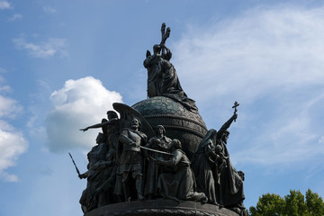 Monument The Millennium of Russia in Novgorod, Novgorod, Russia