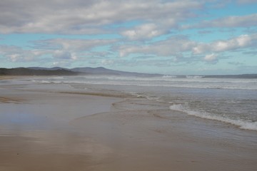 Amazing colours on an Australian beach 