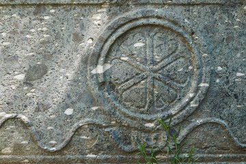 Byzantine Sargophagus Istanbul Turkey