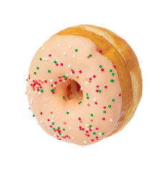 Donut isolated on white background